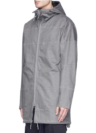 Front View - Click To Enlarge - 73176 - Waterproof cotton-linen parka