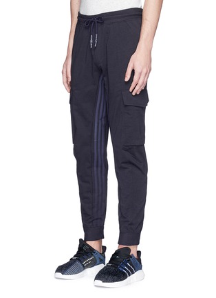 Front View - Click To Enlarge - 73176 - 'Superstar' paper-touch jersey track pants
