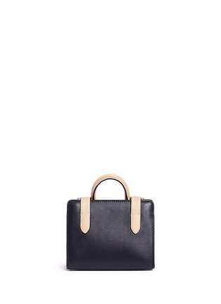 Detail View - Click To Enlarge - STRATHBERRY - 'The Strathberry Nano' colourblock leather tote