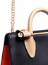  - STRATHBERRY - 'The Strathberry Nano' colourblock leather tote