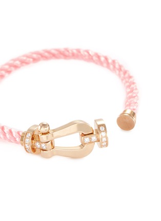 Detail View - Click To Enlarge - FRED - 'Force 10' 18k rose gold large braided cable