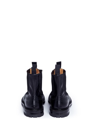 Back View - Click To Enlarge - TRICKER’S - 'Henry' brogue leather Chelsea boots