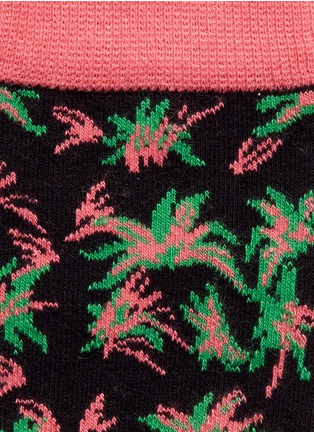 Detail View - Click To Enlarge - HAPPY SOCKS - 'Aloha' floral socks
