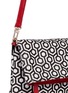  - MISCHA - Hexagon print crossbody clutch