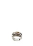 Figure View - Click To Enlarge - JOHN HARDY - 18k yellow gold silver bamboo hook ring