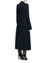 Back View - Click To Enlarge - HAIDER ACKERMANN - Wool linen blend trench coat