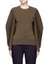Main View - Click To Enlarge - BALENCIAGA - Cocoon sleeve wool blend knit sweater