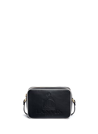 Main View - Click To Enlarge - LANVIN - 'Nomad' mini logo leather camera bag