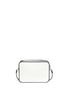 Back View - Click To Enlarge - LANVIN - 'Nomad' mini logo leather camera bag