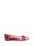 Main View - Click To Enlarge - GUCCI - Shanghai Blooms' print leather Mary Jane flats