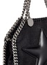 Detail View - Click To Enlarge - STELLA MCCARTNEY - 'Falabella' tiny fringe star shaggy deer chain tote