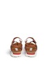 Back View - Click To Enlarge - STELLA MCCARTNEY - 'Canyon' chunky cork foam sole sandals