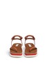 Front View - Click To Enlarge - STELLA MCCARTNEY - 'Canyon' chunky cork foam sole sandals