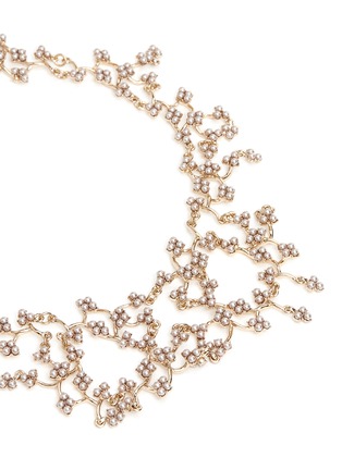 Detail View - Click To Enlarge - LULU FROST - 'Jackie' glass seed pearl vine necklace