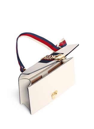 Detail View - Click To Enlarge - GUCCI - 'Sylvie' leather shoulder bag