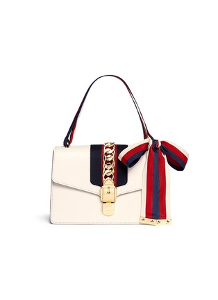 Main View - Click To Enlarge - GUCCI - 'Sylvie' leather shoulder bag