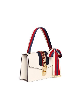 Figure View - Click To Enlarge - GUCCI - 'Sylvie' leather shoulder bag