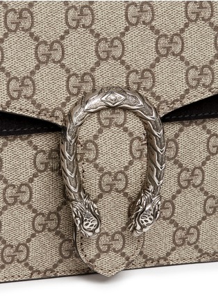 Detail View - Click To Enlarge - GUCCI - Dionysus' mini GG monogram leather shoulder bag