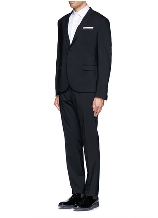 Figure View - Click To Enlarge - NEIL BARRETT - Notched lapel suit