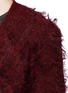Detail View - Click To Enlarge - 3.1 PHILLIP LIM - Diamond fringe jacquard mohair-wool cardigan