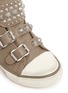 Detail View - Click To Enlarge - ASH - 'Frog' stud leather infant sneakers