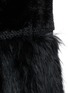 Detail View - Click To Enlarge - YVES SALOMON - Raccoon trim mink fur coat