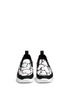 Figure View - Click To Enlarge - MSGM - Heart print embroidery matelassé slip-on sneakers