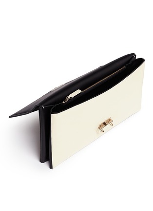 Detail View - Click To Enlarge - VALENTINO GARAVANI - 'Mime' colourblock long leather clutch