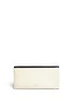 Back View - Click To Enlarge - VALENTINO GARAVANI - 'Mime' colourblock long leather clutch
