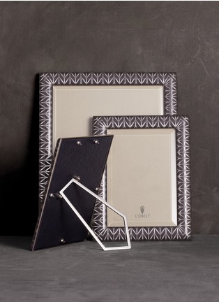  - L'OBJET - Chevron enamel 5R photo frame