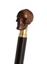 Detail View - Click To Enlarge - ALEXANDER MCQUEEN - Wooden skull handle umbrella