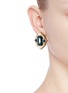 Figure View - Click To Enlarge - ST. JOHN - 'Ornate' Swarovski crystal pearl pavé earrings