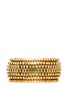 Main View - Click To Enlarge - KENNETH JAY LANE - Metal weave thick elastic bracelet