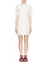 Main View - Click To Enlarge - T BY ALEXANDER WANG - Stitch down drape shift dress