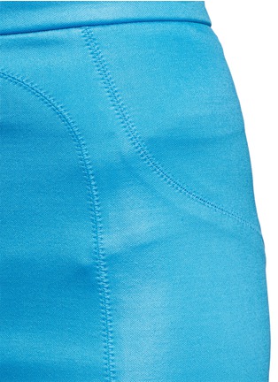 Detail View - Click To Enlarge - T BY ALEXANDER WANG - Shiny double knit scuba skirt