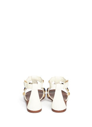 Back View - Click To Enlarge - TORY BURCH - 'Vanna' embellished leather sandals
