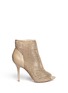 Main View - Click To Enlarge - SAM EDELMAN - Aubriana caged leather sandals