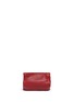 Back View - Click To Enlarge - GIVENCHY - 'Pandora' leather wristlet pouch