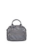 Main View - Click To Enlarge - ALEXANDER WANG - Eugene mesh pattern zip detail leather satchel