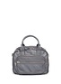 Main View - Click To Enlarge - ALEXANDERWANG - Eugene mesh pattern zip detail leather satchel