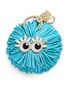 Main View - Click To Enlarge - SOPHIE HULME - 'Carlos' leather pompom monster keyring