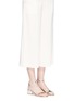 Figure View - Click To Enlarge - TORY BURCH - 'Elizabeth 2' mirror leather sandals