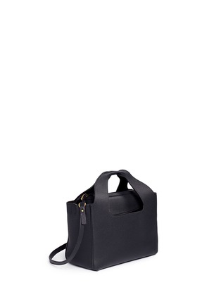 Figure View - Click To Enlarge - THE ROW - 'Two for One 10' leather crossbody and pouch