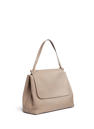 Figure View - Click To Enlarge - THE ROW - 'Top Handle 14' large leather flap shoulder bag