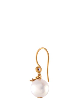 Detail View - Click To Enlarge - TASAKI - 'Eclipse' gemstone Akoya pearl star drop earrings