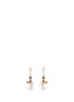 Main View - Click To Enlarge - TASAKI - 'Eclipse' gemstone Akoya pearl star drop earrings