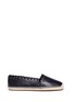 Main View - Click To Enlarge - MICHAEL KORS - 'Thalia' floral lasercut leather espadrille slip-ons