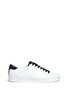 Main View - Click To Enlarge - MICHAEL KORS - 'Irving' glitter panel leather sneakers