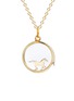 Figure View - Click To Enlarge - LOQUET LONDON - 18K YELLOW GOLD DIAMOND CHINESE NEW YEAR CHARM - HORSE