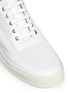 Detail View - Click To Enlarge - HARRYS OF LONDON - 'Mr Jones 2' perforated leather sneakers